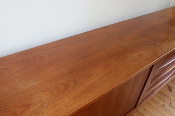 Grande credenza vintage in teak danese 1960 – Roche Bobois, Credenze, Legno (photo 6 of 13)