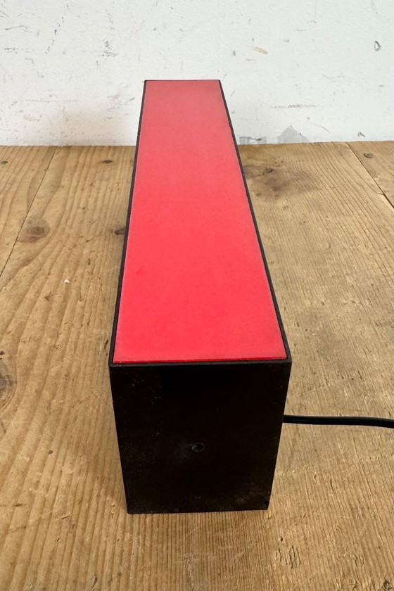 Image 1 of Lettera I illuminata rossa d'epoca, anni '70