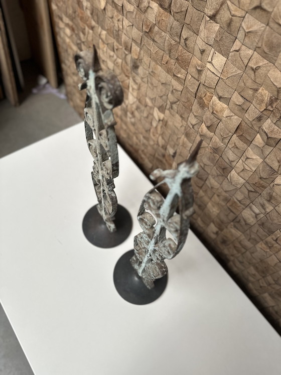 Portavelas de Hierro Forjado – Iron (photo 3 of 5)