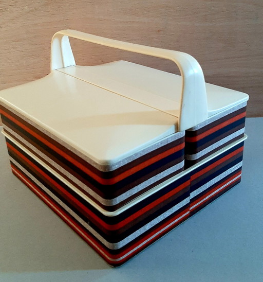 Curver sewing box 1970s