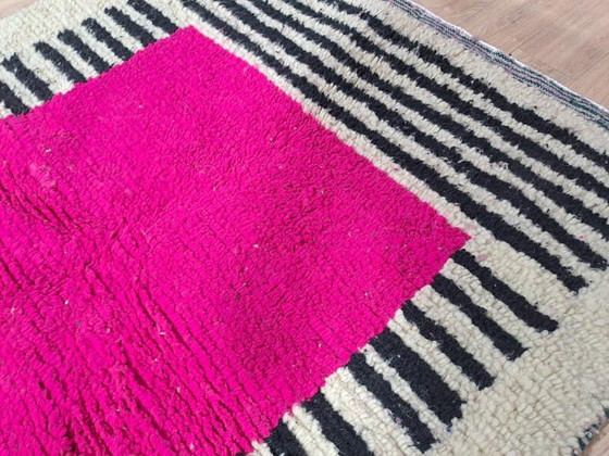 Handgeknüpfter Naturwollteppich mit rosa Muster, 1,6/2,5 m – Alessi, Teppiche & Läufer, Wool (photo 5 of 7)