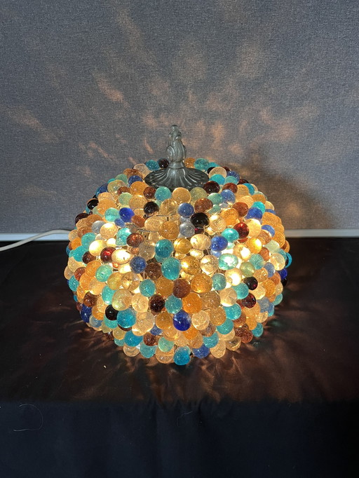 Murano Glass Ceiling Light, Vintage Design From The '80s.