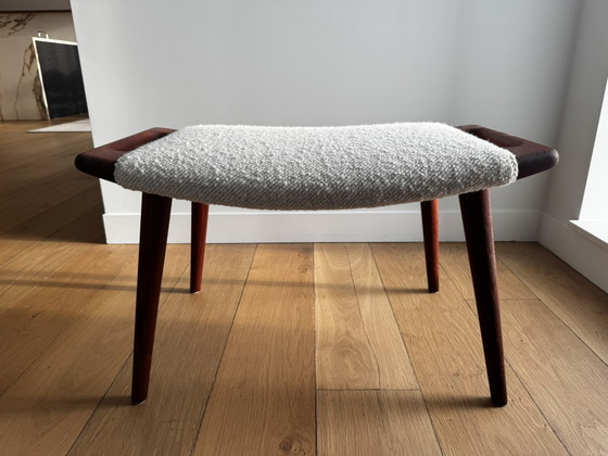 Image 1 of A.P. Stolen AP19 Footstool - Hans Wegner