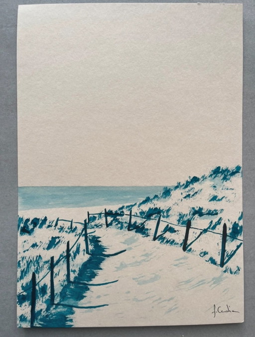 Artist's sketch 21x15cm