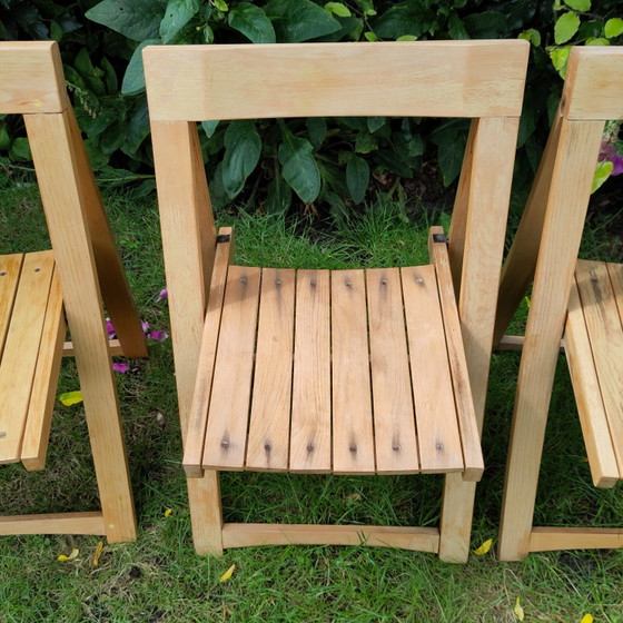 Image 1 of 5 Aldo Jacober 'Trieste' klapstoelen
