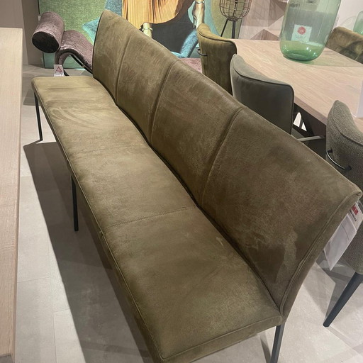 Eetbank + 3 Fauteuils Nadia