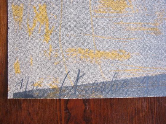 Image 1 of TOUBA, 'Antiko moderne', litografia di grandissime dimensioni, prima copia!