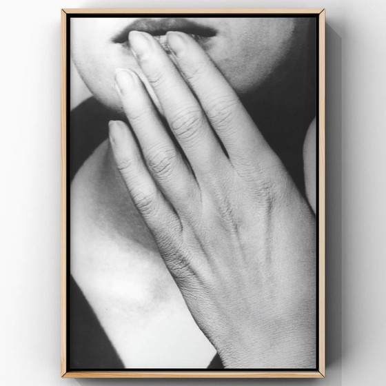 1x silverhalide La main sur levres (hand on lips ) (1928 Man Ray – Photography, Paper (photo 2 of 6)