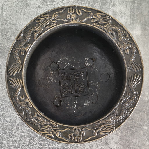 Antiker Räuchergefäß aus Bronze