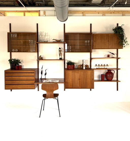Système mural modulaire Vintage XL 'Cado' Poul Cadovius '60