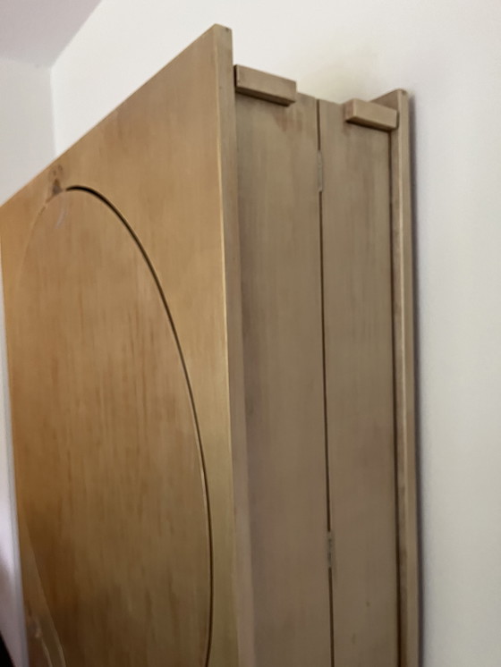 Image 1 of Cabinet and dining table made of thick plywood