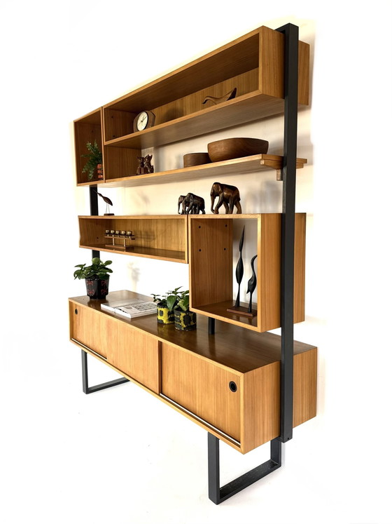 Image 1 of Étagère/meuble mural modulaire vintage, années 1980