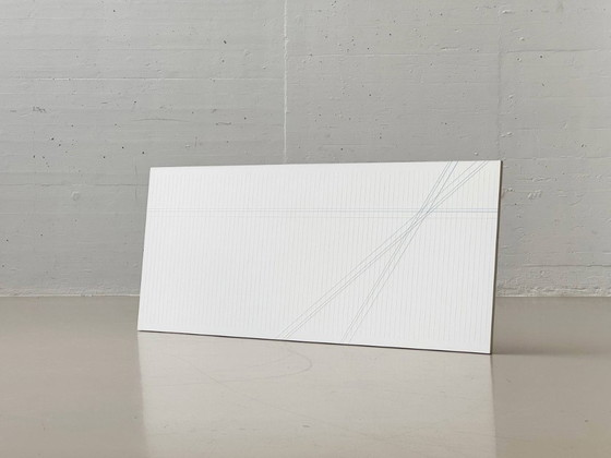 Image 1 of Geometric relief work by Rolf Forster, 1992