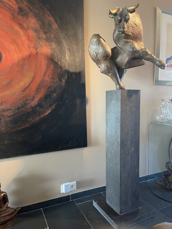 Image 1 of Toro di bronzo di Wim Steins