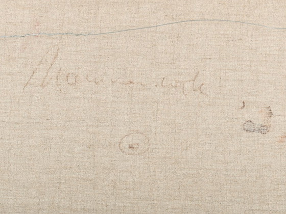 Image 1 of Helen Nieuwendijk (1946) - Wald in der Abenddämmerung - 2012 - Acryl auf Leinwand - 100 x 80 cm