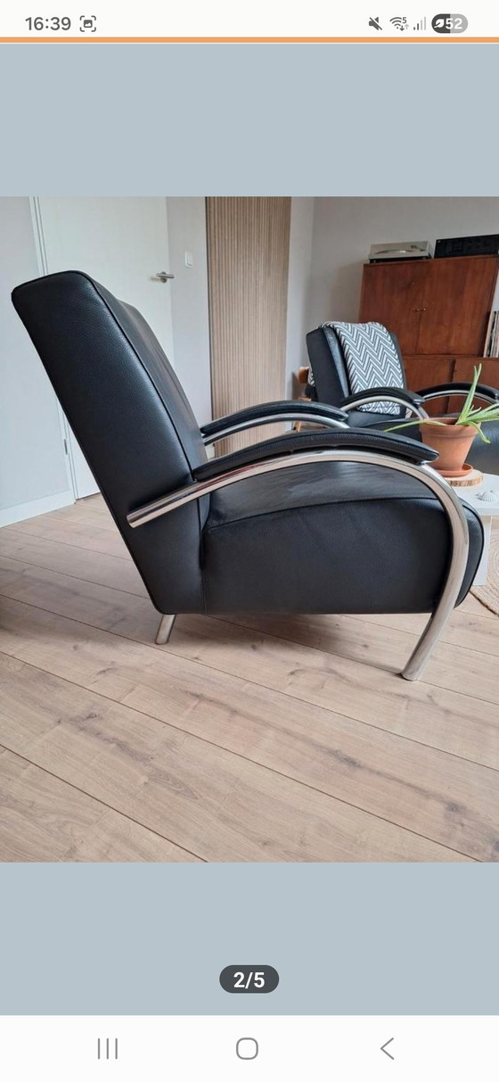 Image 1 of Two Molinari accademia armchairs