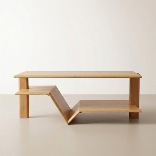 Table basse "Zig-Zag", 1980-90