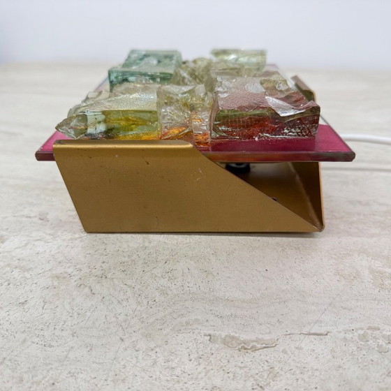 Image 1 of Cosack leuchten glass wall lamp , 1970’s