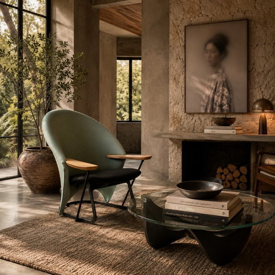 Image 1 of Fauteuil lounge de Floris Van Den Broecke pour Artifort, Pays-Bas 1980