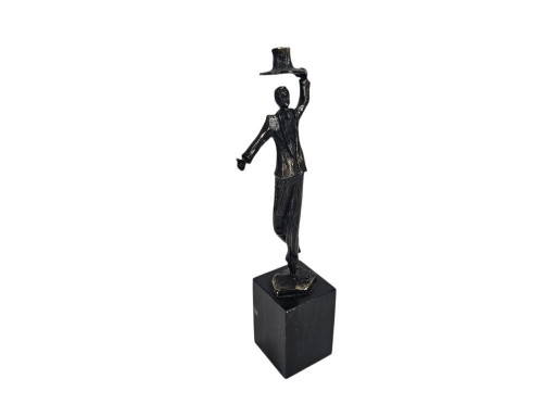 Rob Verhoeven - Estatua de bronce - título - Chapeau - ¡Felicitaciones por todo lo que se ha logrado!