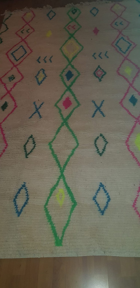 Image 1 of Handgeknoopt Berber kleed wol 243x149cm