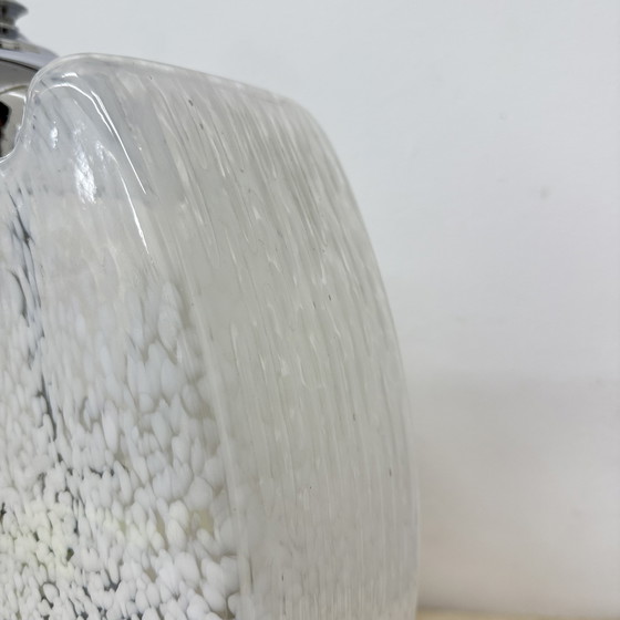 Image 1 of Lampadaire en verre italien de style Mid Century Carlo Nason pour Mazzega, années 1970