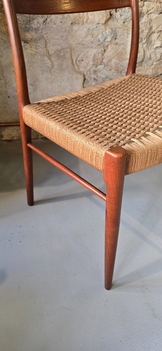Image 1 of Arne Wahl Iversen (1927-2016) - Paar stoelen van Glyngøre Stolefabrik, DK, circa 1950-1960