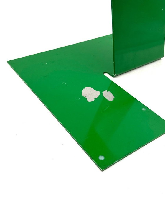 Image 1 of Lámpara de mesa Stilnovo 'Blitz' en verde esmeralda - Trabucchi, Vecchi, Volpi, Italia 1972