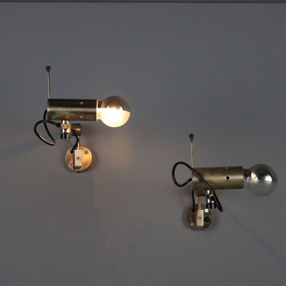 Image 1 of Deux lampes « 194 » de Tito Agnoli pour Oluce