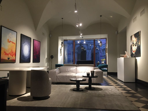 JE T'ATTENDS Sofa von Gio Pagani – Handgefertigtes italienisches Designersofa aus Premiumleder