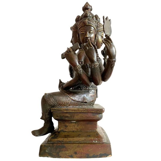 Brahma de bronce dorado Lote 162 – Esculturas, Bronze (photo 7 of 17)