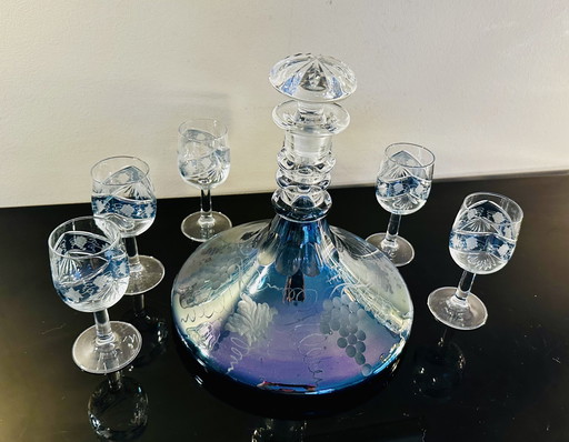 Italian crystal carafe