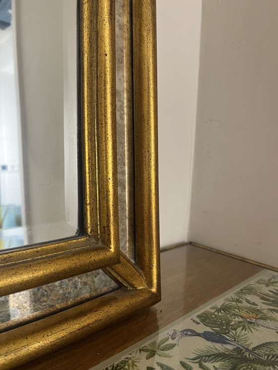 Image 1 of Vintage arc mirror DeKnudt 116x70cm