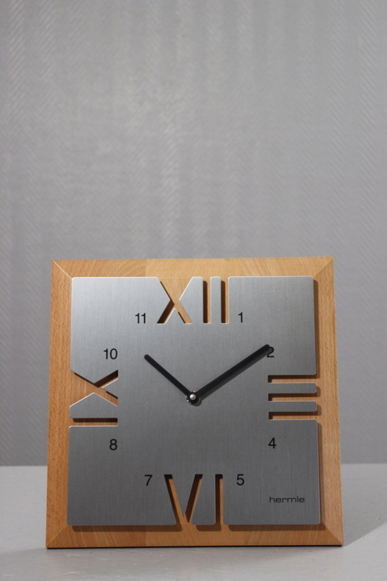 Image 1 of Orologio da parete vintage Hermle, design postmoderno, anni '90