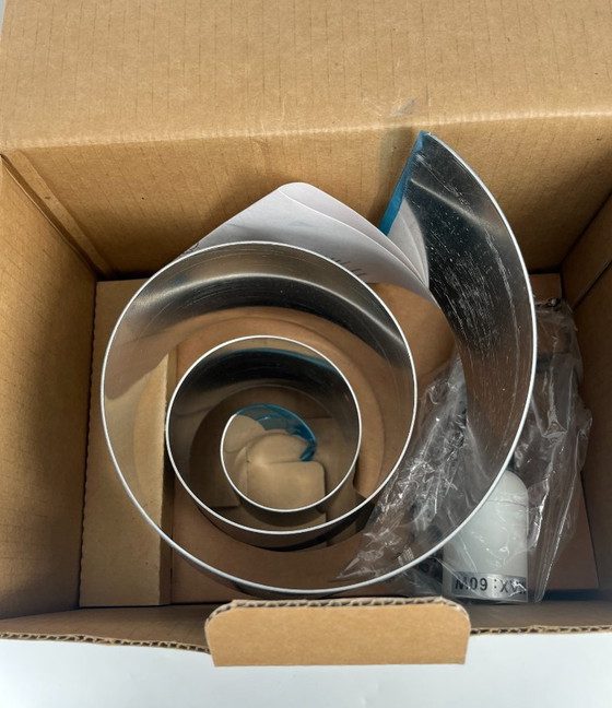 Image 1 of Lámpara de pared IKEA LEDFYR: un diseño posmoderno excepcional de los años 90