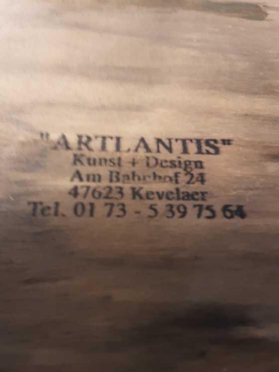 Image 1 of Lampada da tavolo artistica con scatola coordinata