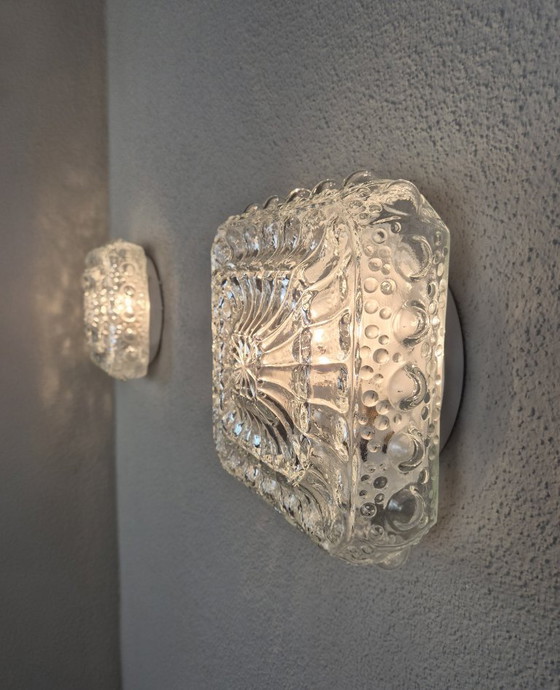 Plafoniera Vintage RZB 32215 | Design Tedesco | 2x E27 | 28 cm – Plafoniere, Vetro, Metallo (photo 4 of 21)