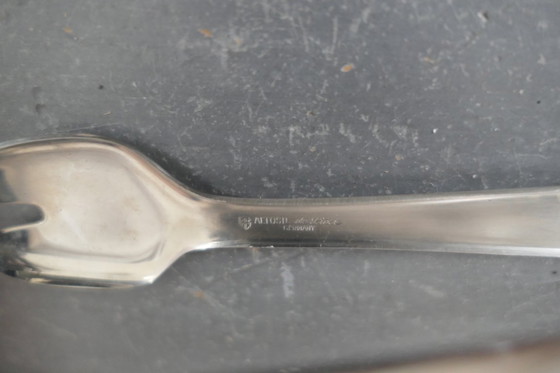 Image 1 of Seau à glace vintage Schulte-Ufer en acier inoxydable SUS