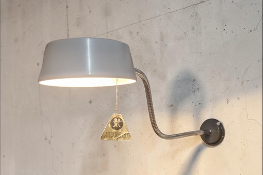 JUMO 750 wall light, brand new and original - 1950s industrial style – wandlampen, Metal, Chrome