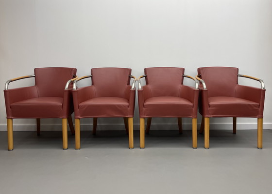 Image 1 of Sillas de comedor Giorgetti 4 piezas modelo 'Liba