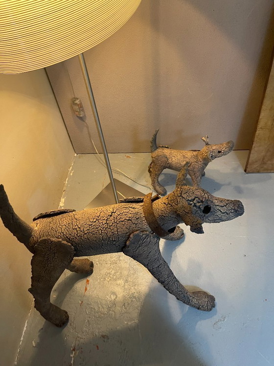 Image 1 of Perros de cerámica Hilde Groen (Dux & Trix)