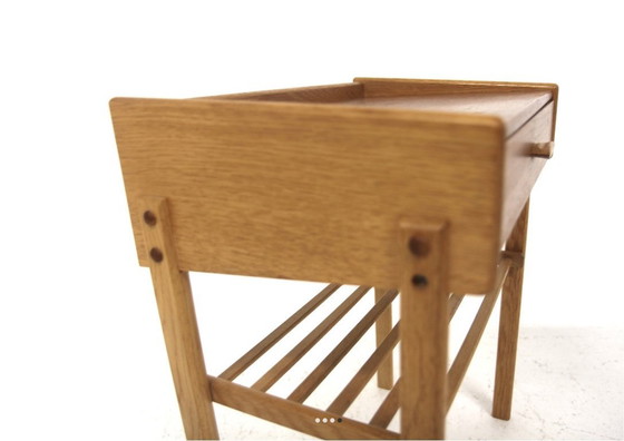 Image 1 of Set de 2 Tables de Chevets Scandinave en Teck, Suède, 1960