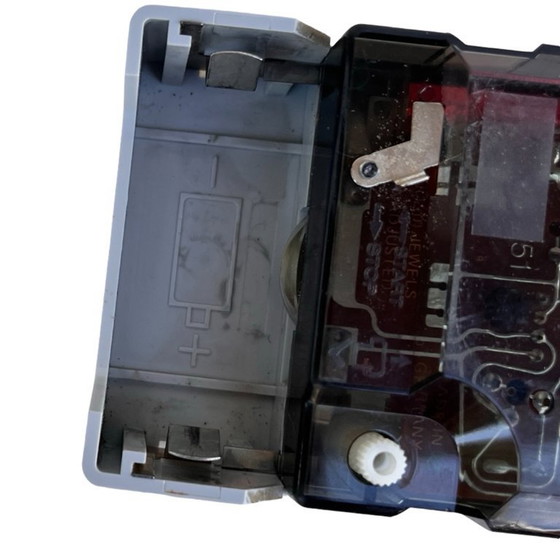 Image 1 of Horloge murale de cuisine Europe, Allemagne, 1970. Cadre rétro vintage en céramique