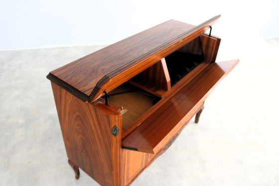 Image 1 of vintage empty audio furniture | cabinet | 1950s | Swedish l