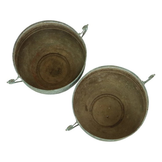 Image 1 of Vasi da fiori francesi Vasi da giardino Verdigris