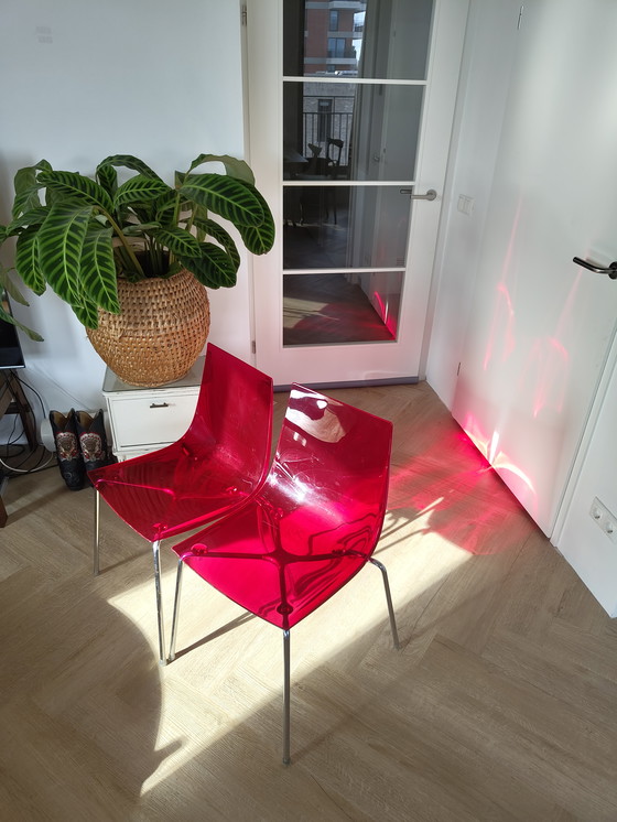 Image 1 of 2 chaises italiennes Roberto Forschia