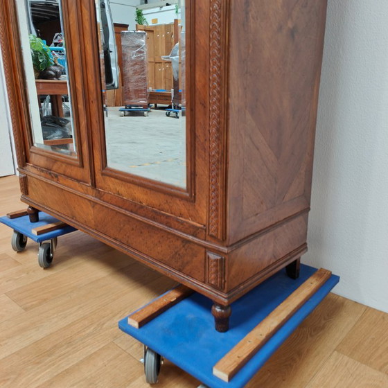 Image 1 of Armoire ancienne vintage, penderie, dressing. Bois