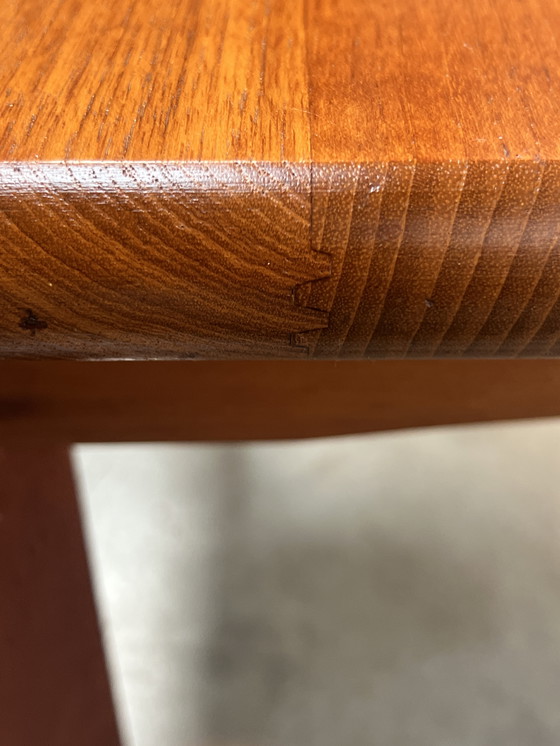 Image 1 of Viereckiger Couchtisch aus Teakholz, S. Burchardt-nielsen, Deutschland