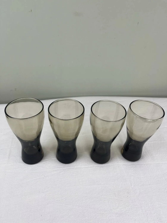 Tazza vintage in vetro fumé – Bicchieri e caraffe, Crystal, Glass (photo 3 of 7)