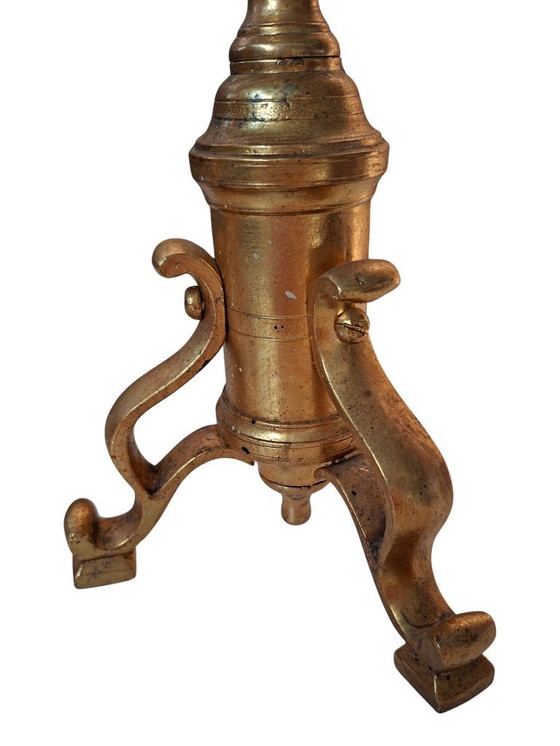 Image 1 of Prestigioso par de candelabros barrocos para altar